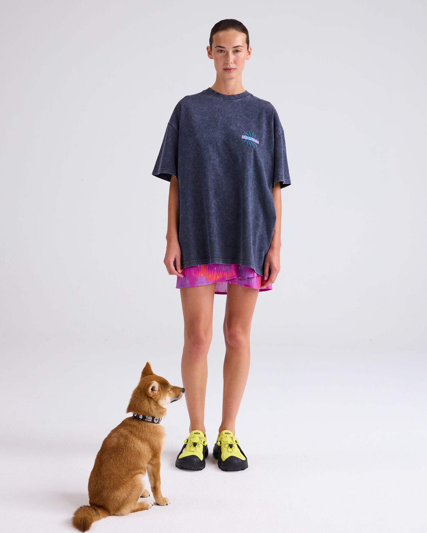 Amelie Oversized T-shirt | Grey