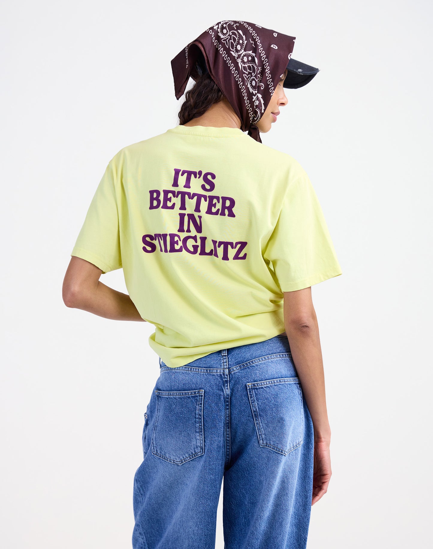 Branca regular T-shirt | Yellow