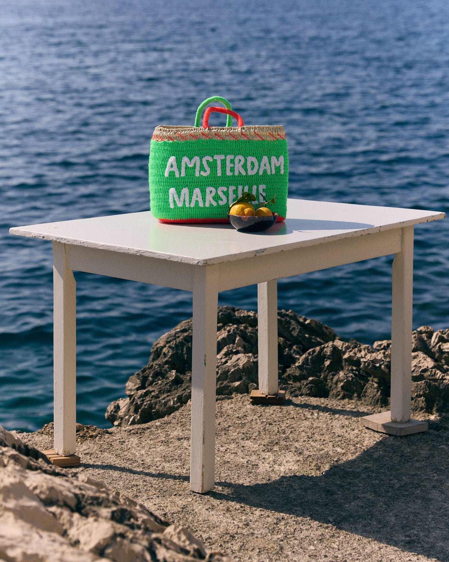 Stieglitz x Kilometre Amsterdam-Paris-Marseille medium bag | Multi