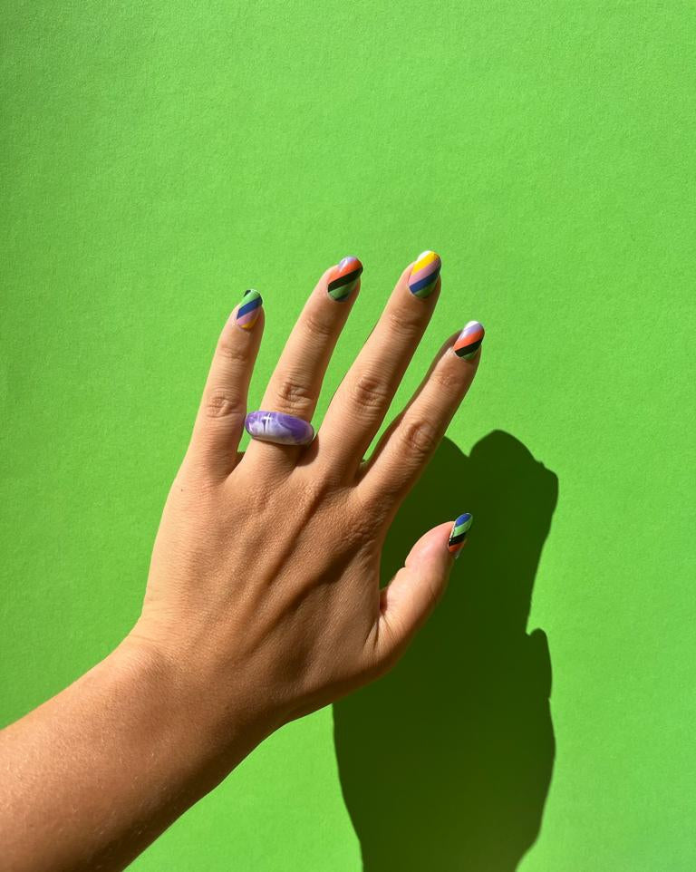 Blitsbee x Stieglitz - Multicolor Stripe (GEL)