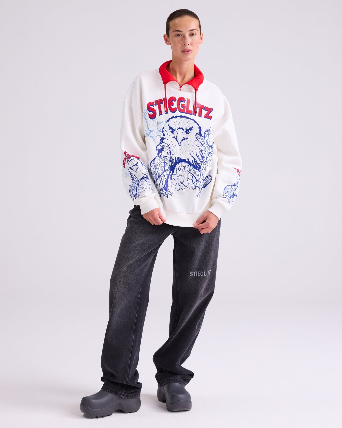 Aguila Sweater | White