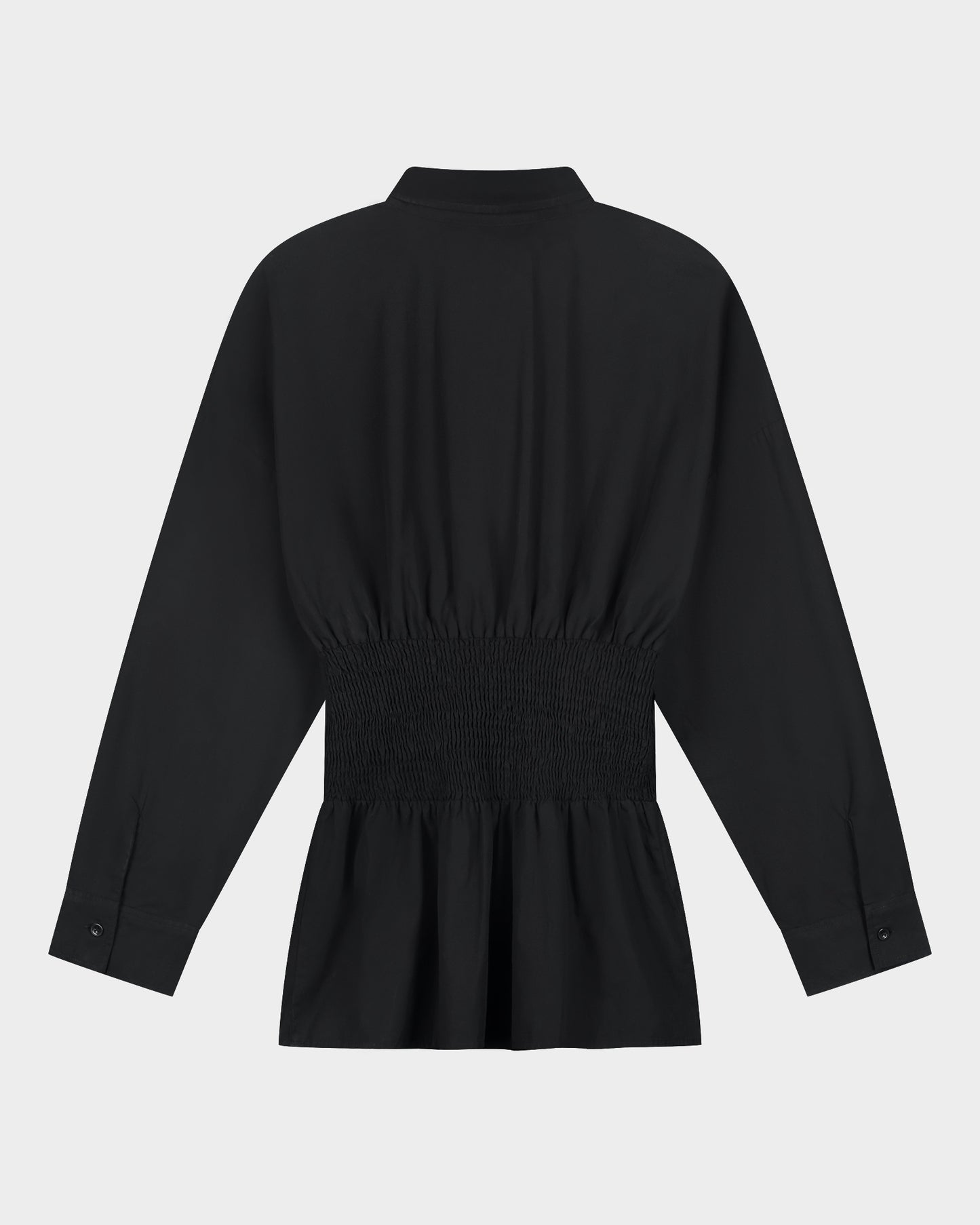 Auralie Smock Blouse | Black