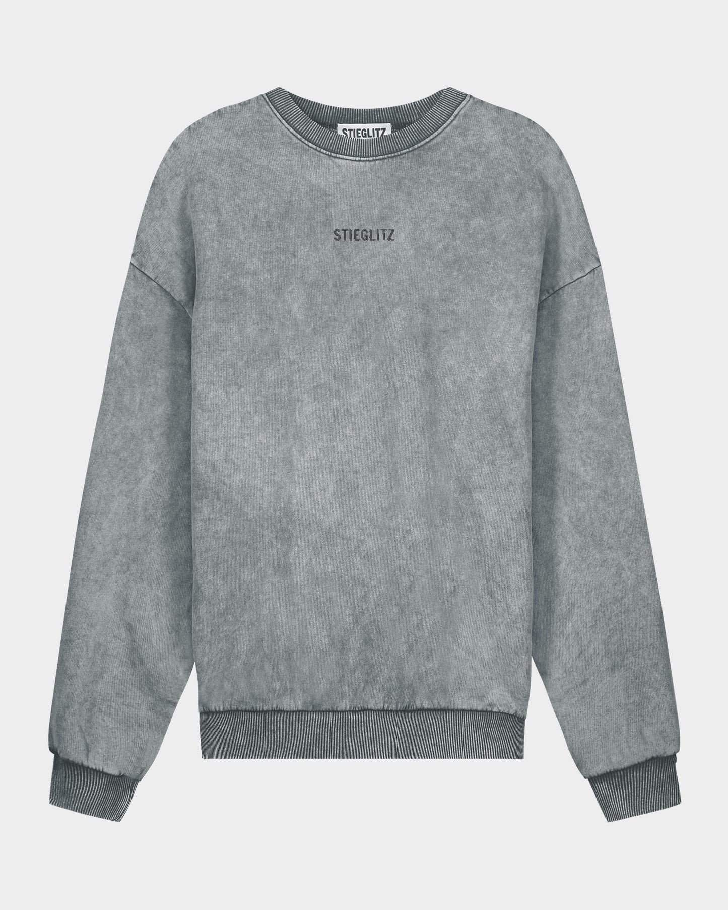 Basic Worn out Sweater | Grey