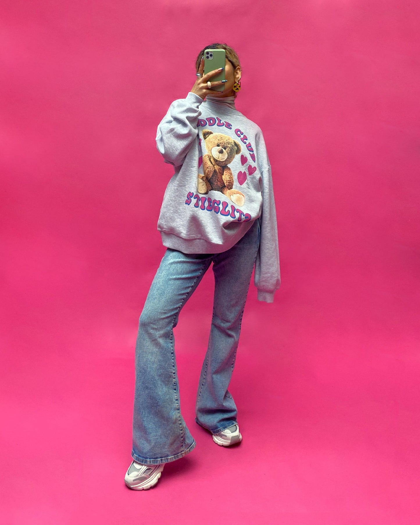 Cuddle Club Sweater | Grey