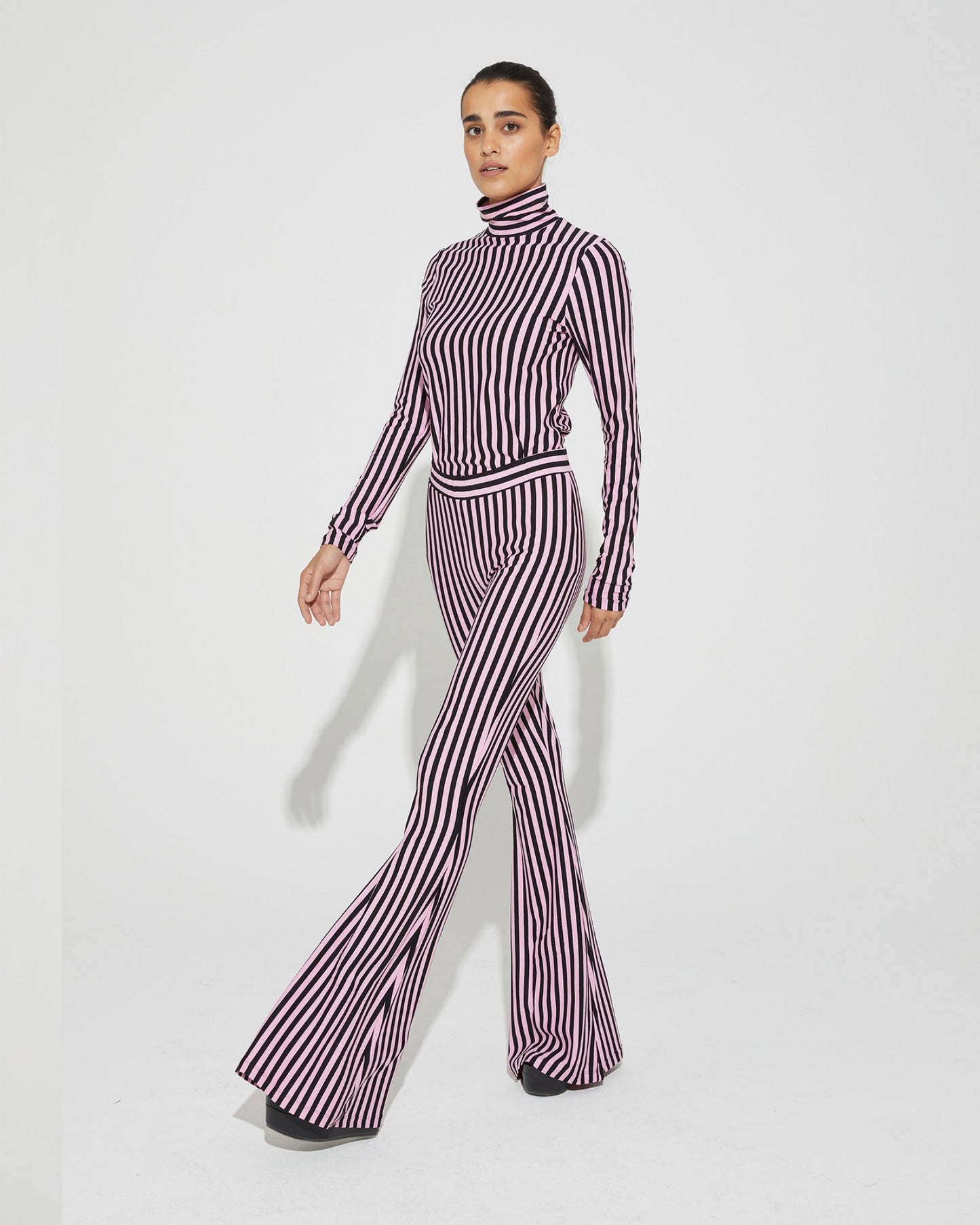 Erica Flared Broek Roze