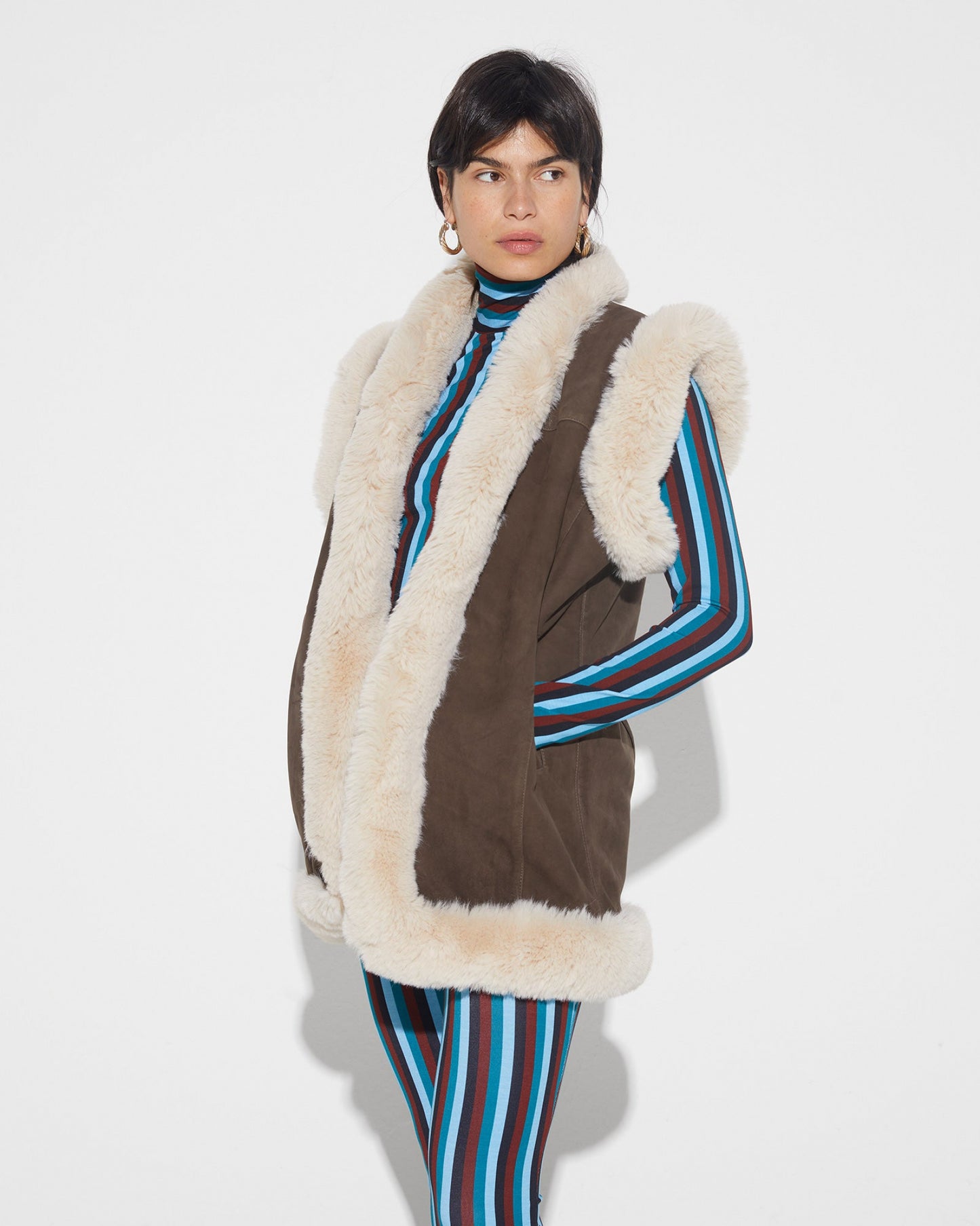 Kanina Gilet Brown