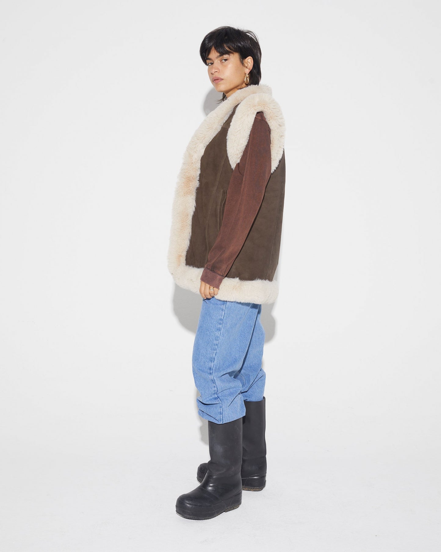 Kanina Gilet Brown