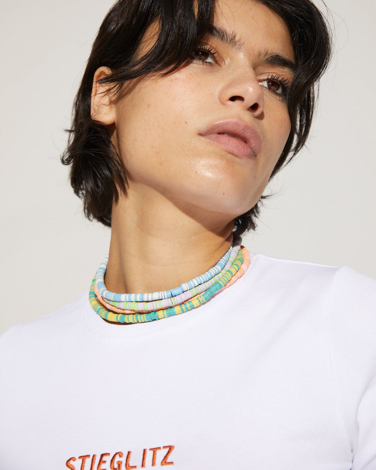 Lemon Squeeze Necklace Pink/Orange