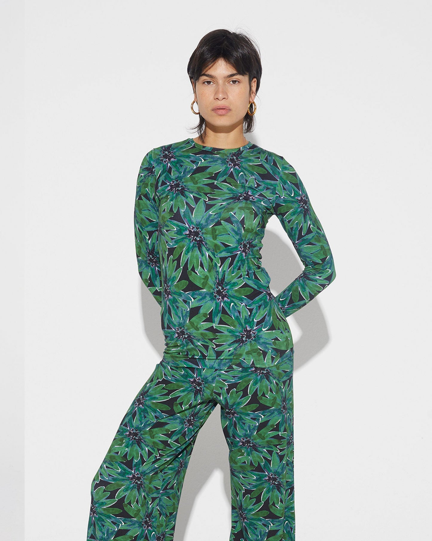 Lezlie Longsleeve Top Groen