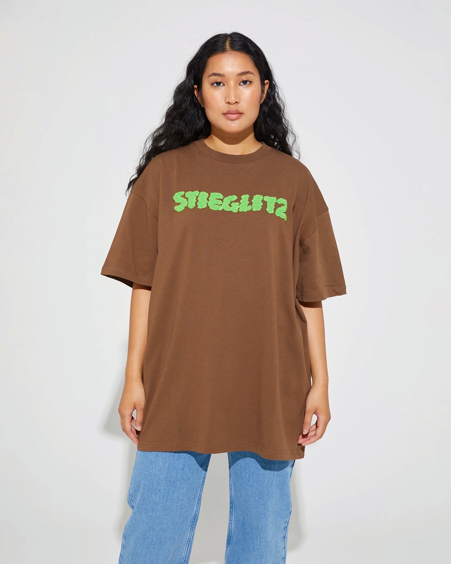 Lois Oversized T-Shirt Brown