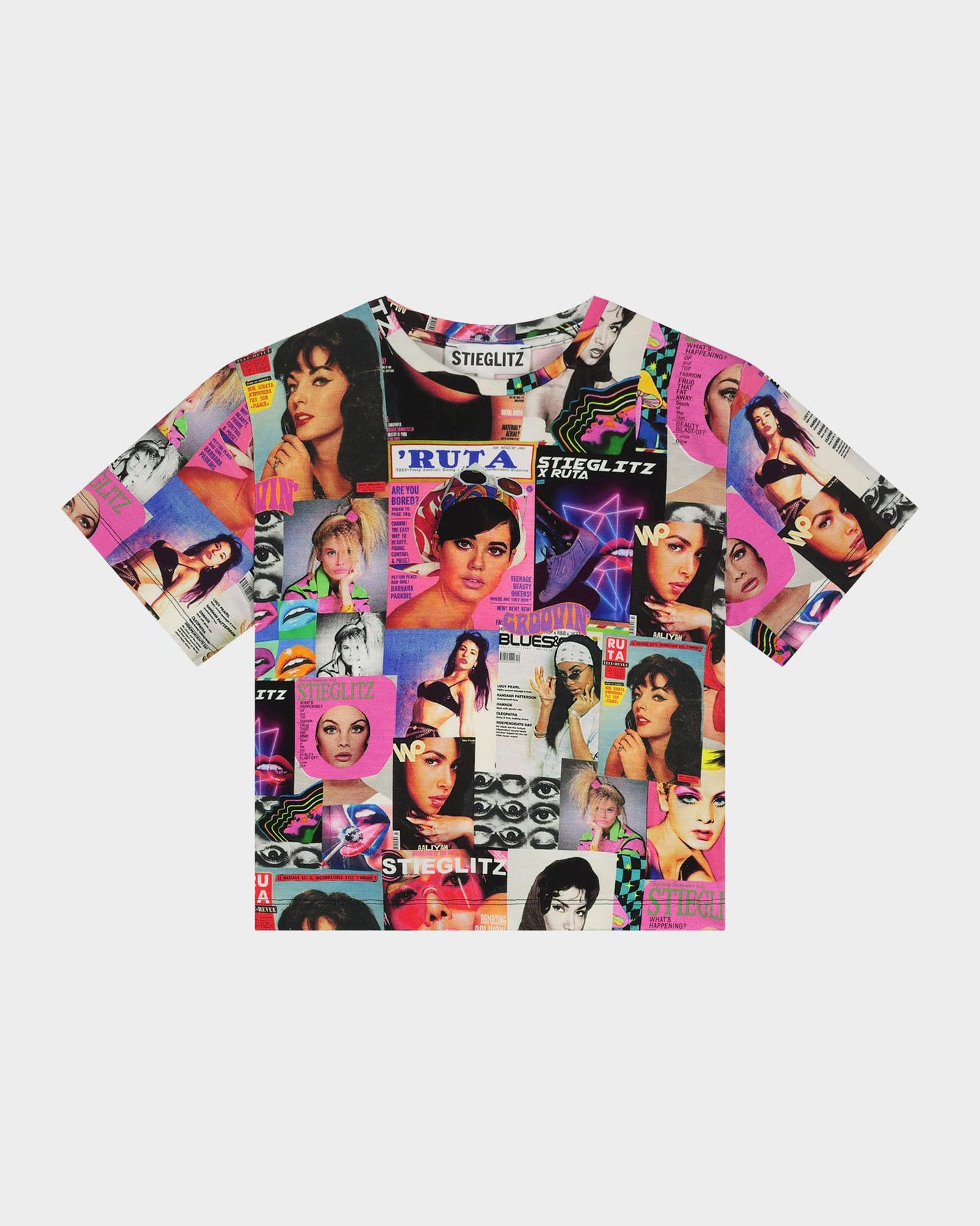 Magazine Shortsleeve Top