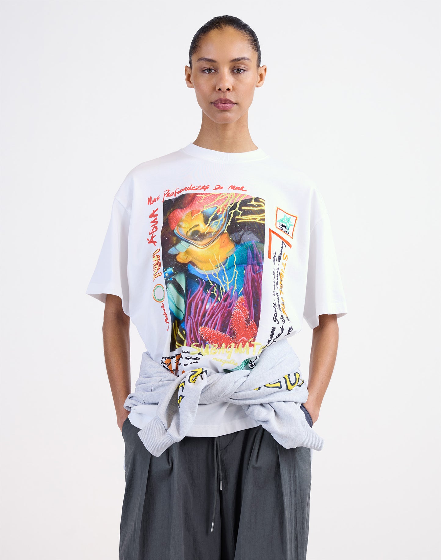 Erika Oversized T-shirt | White