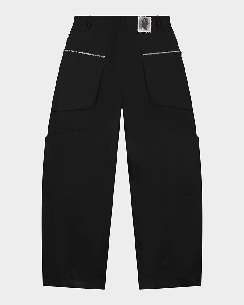 Marie Parachute Pants | Black