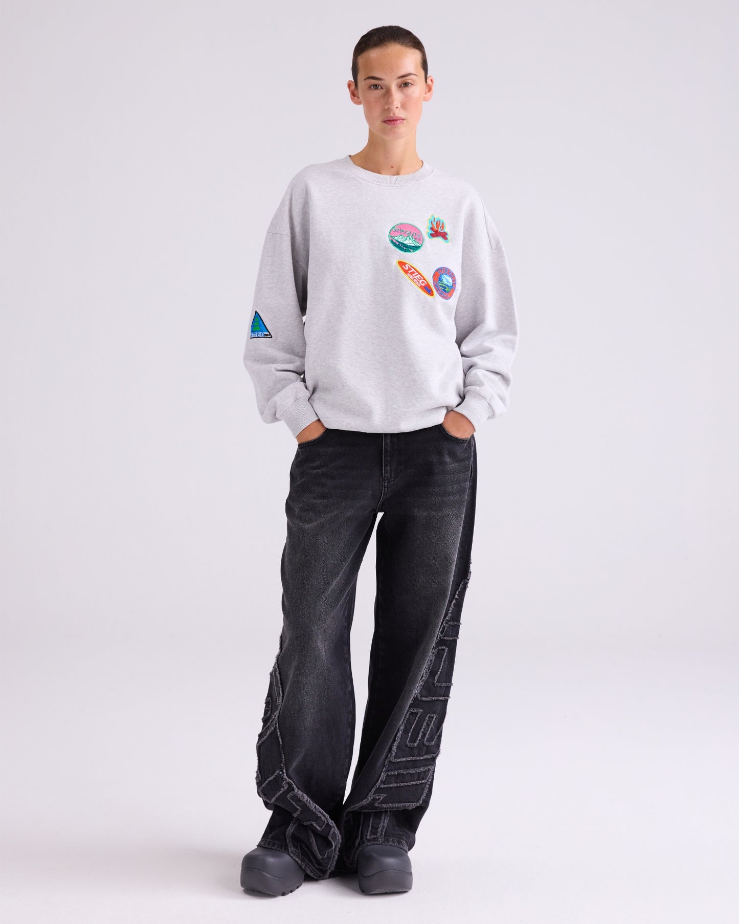Natal Sweater | Melange grey
