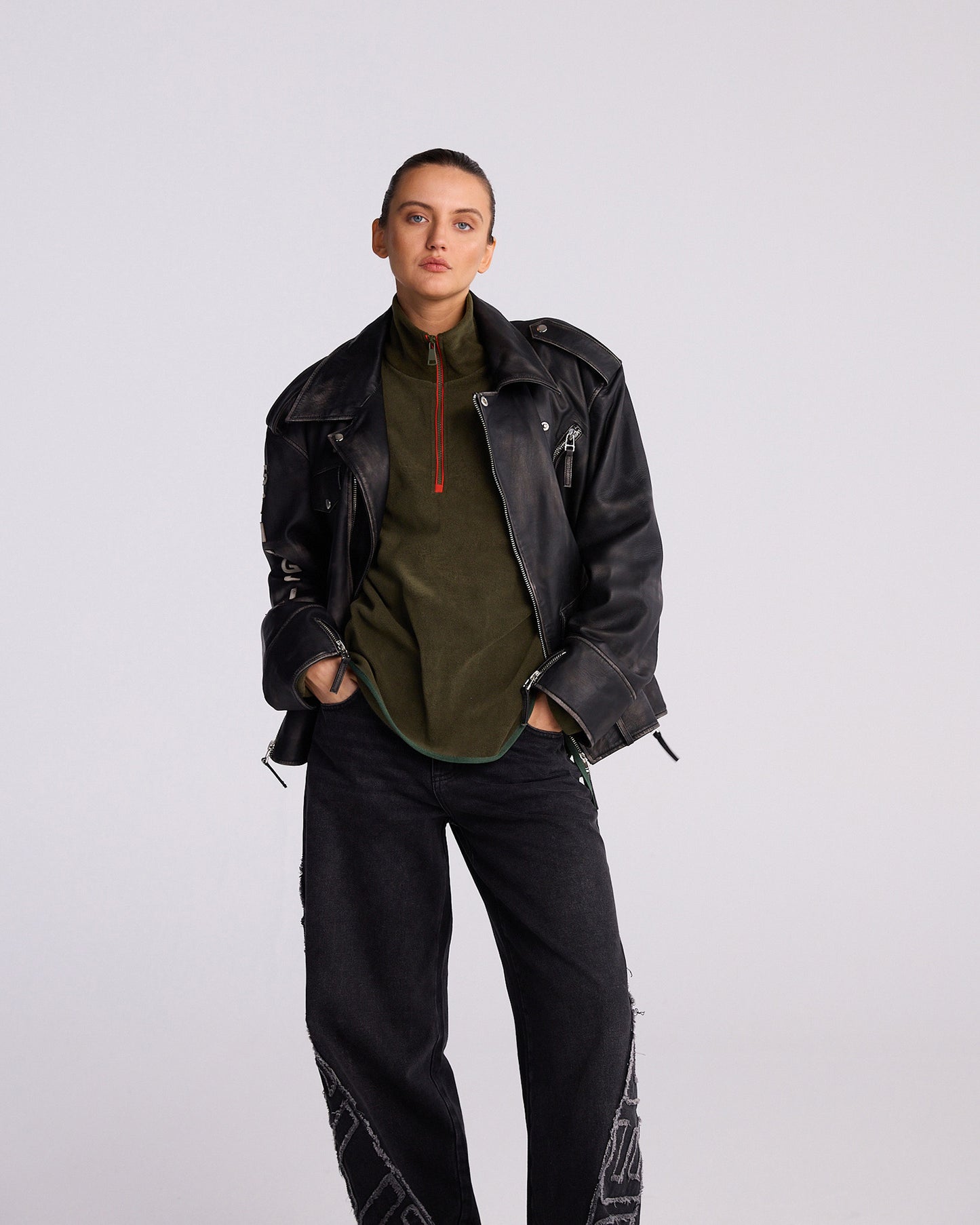 Nicolas Leren Jas | Black