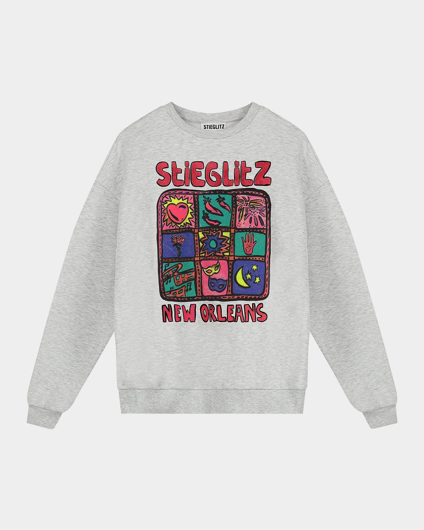 Mardy sweater | Melange grey