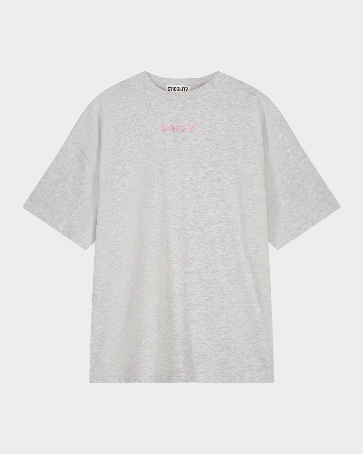 Basic Oversized T-shirt | Melange grey
