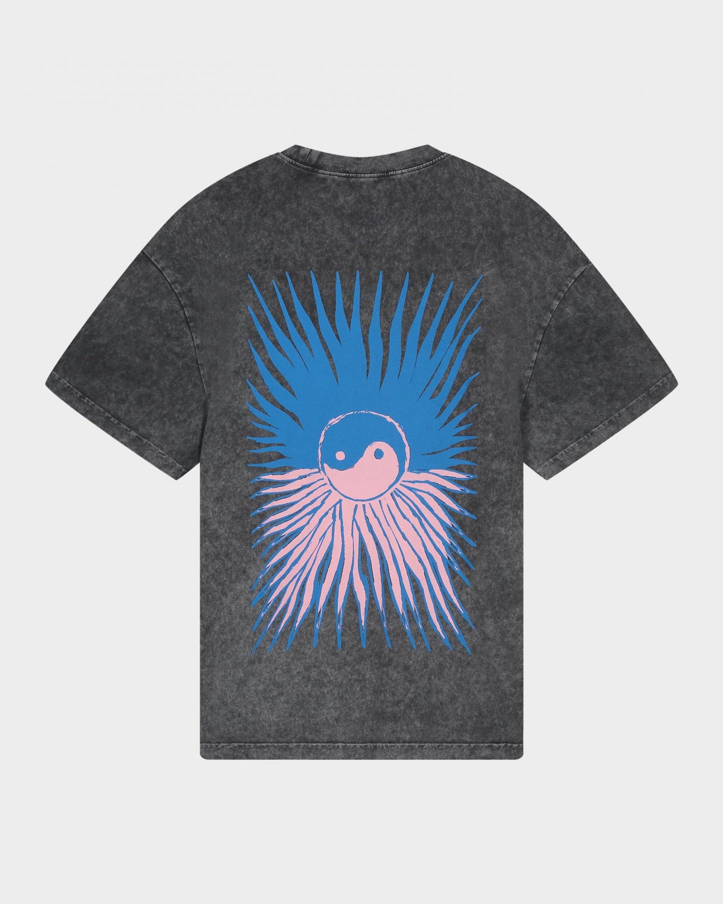 Ying Yang Oversized T-shirt | Black