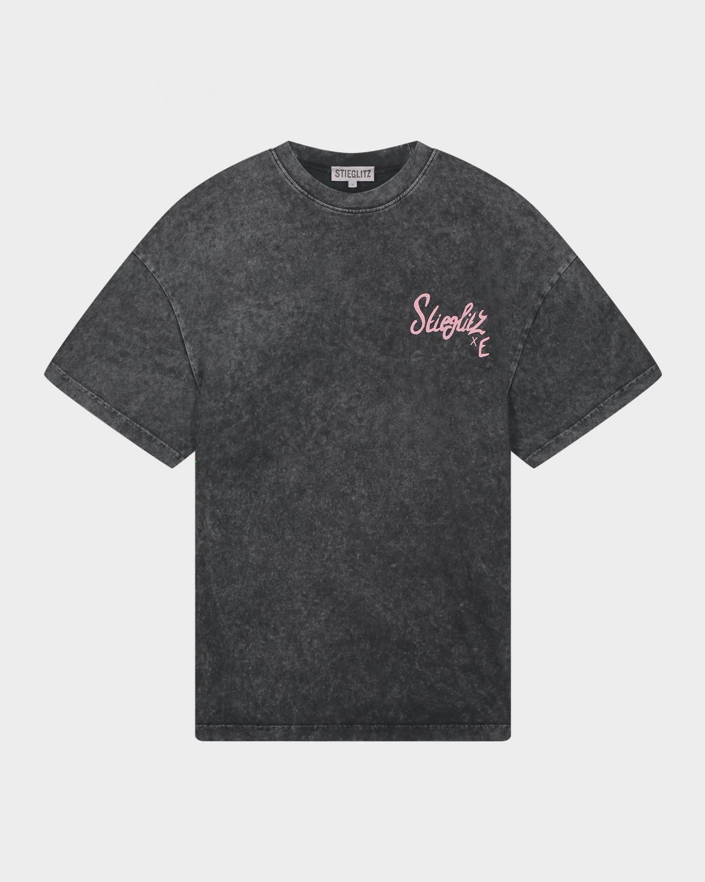 Ying Yang Oversized T-shirt | Black