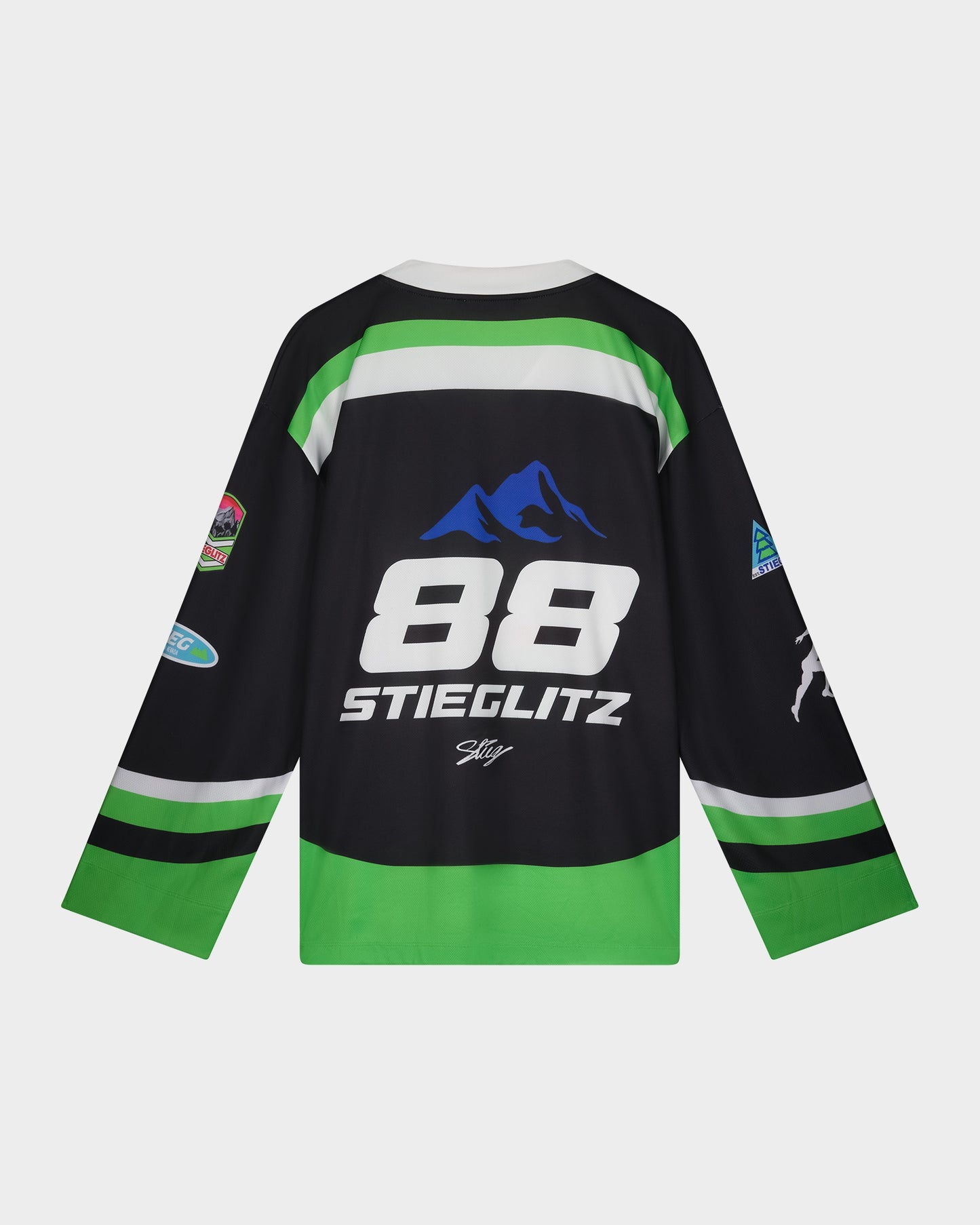 Alando Wide Skate Longsleeve | Black