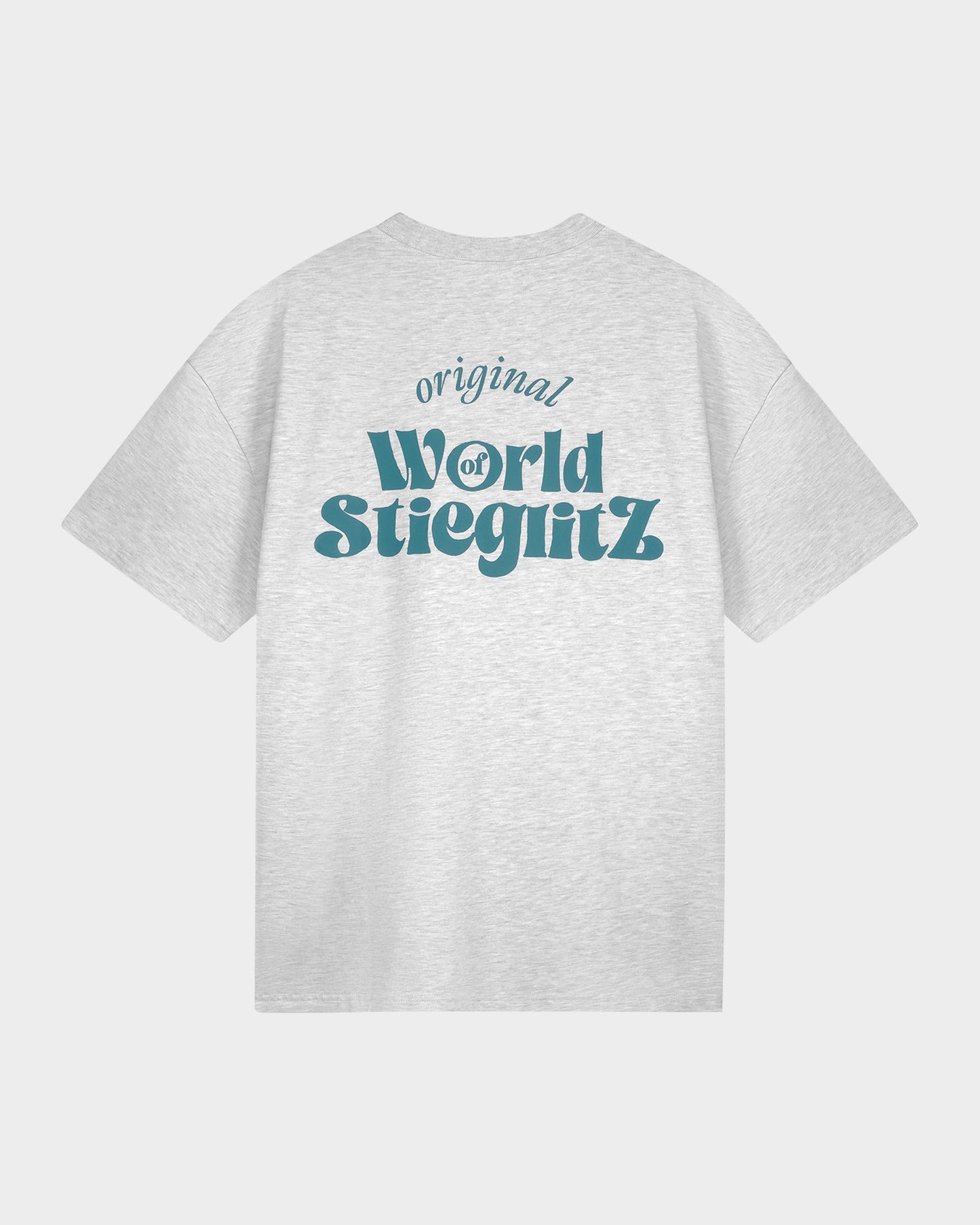 World of Stieg Oversized T-shirt | Melange grey