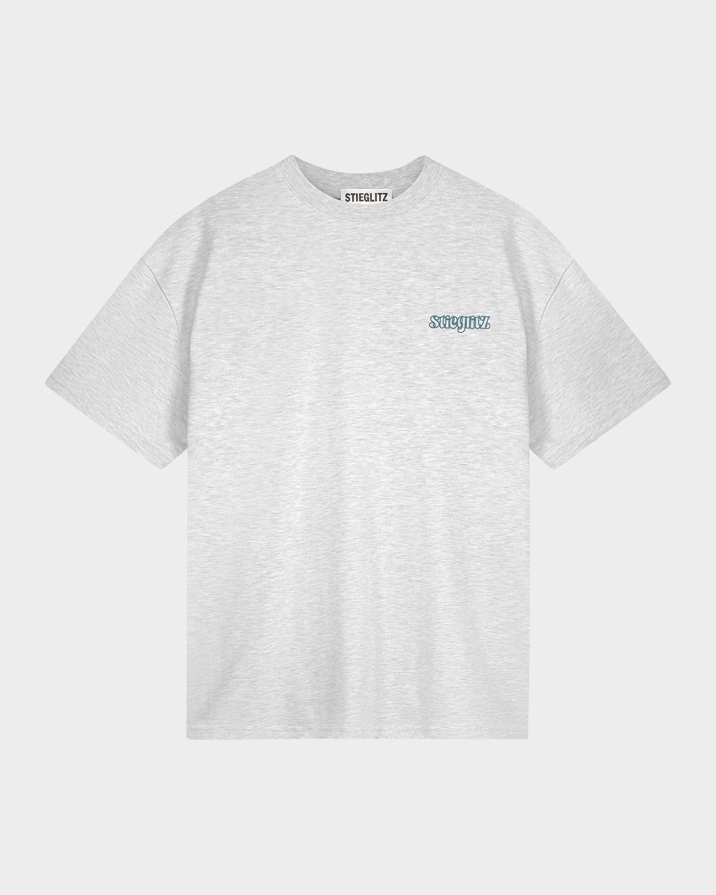 World of Stieg Oversized T-shirt | Melange grey