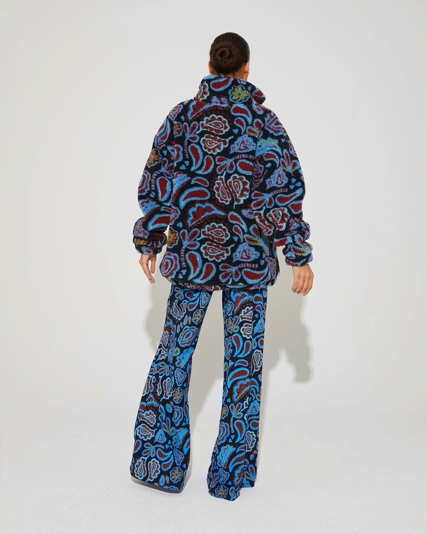 Peggy Teddy Sweater Blauw
