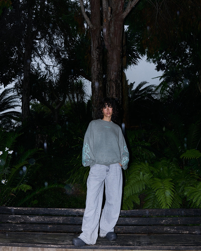 Suze Oversized Sweater | Grey