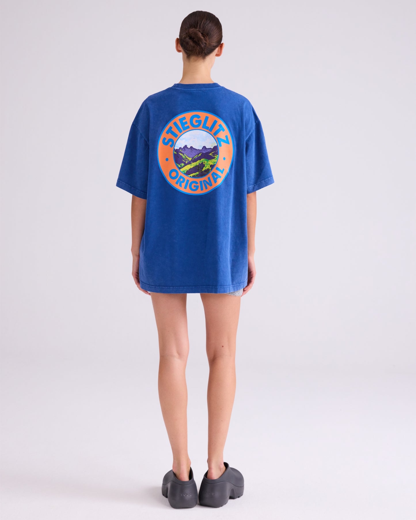 Reya Oversized T-shirt | Blue