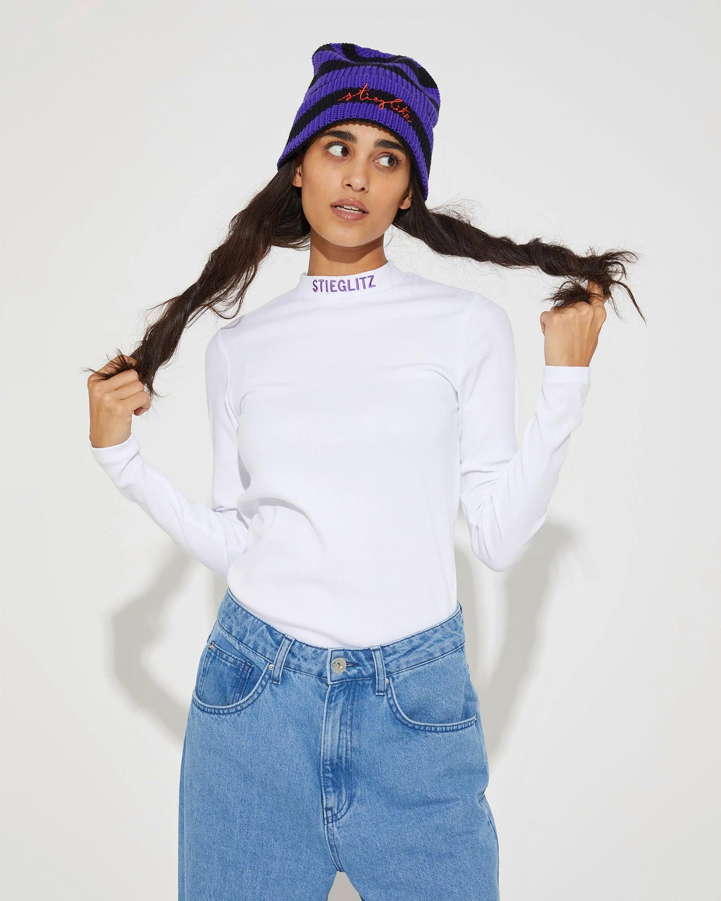 Stieg Pulli White