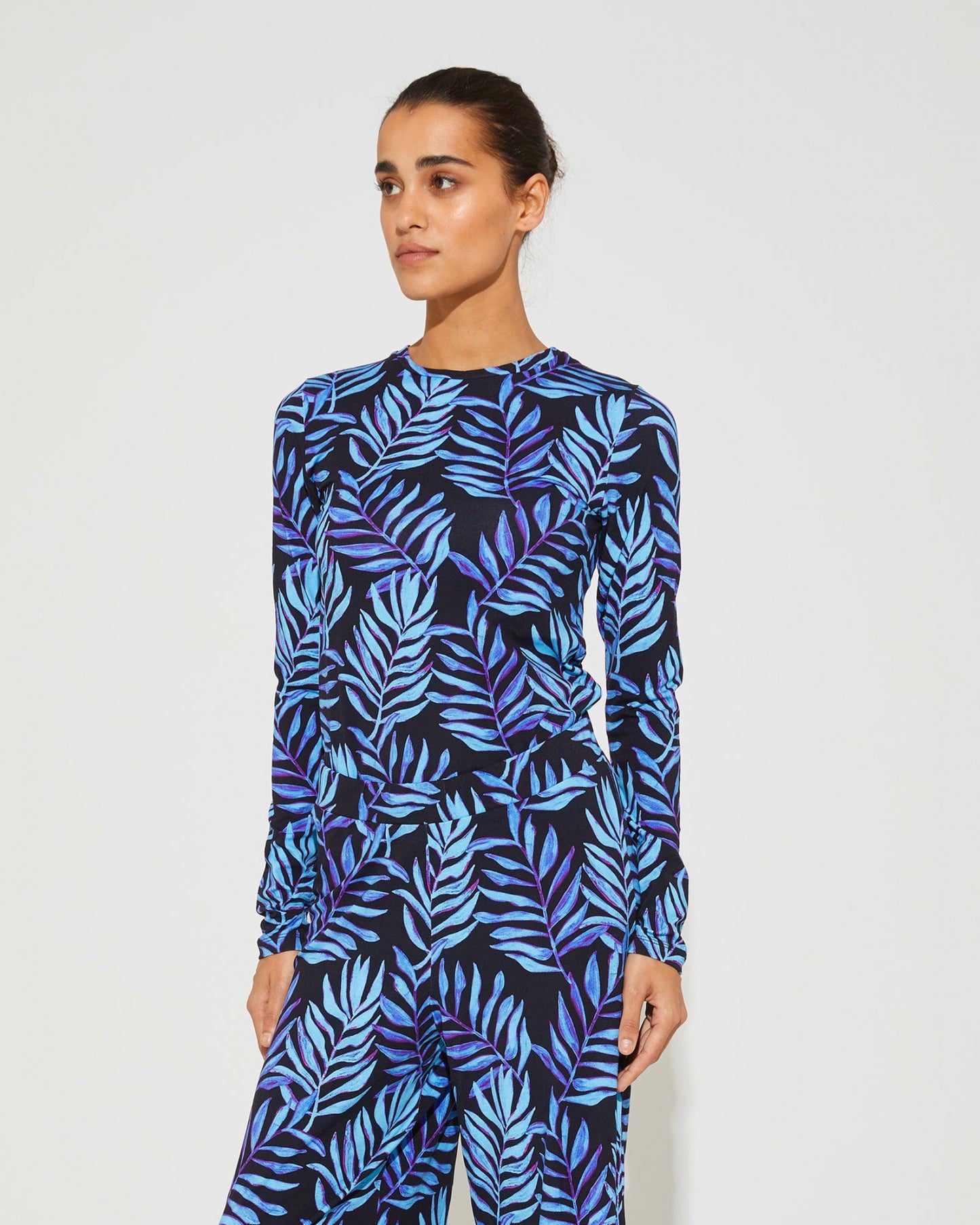 Tais Longsleeve Top Blauw