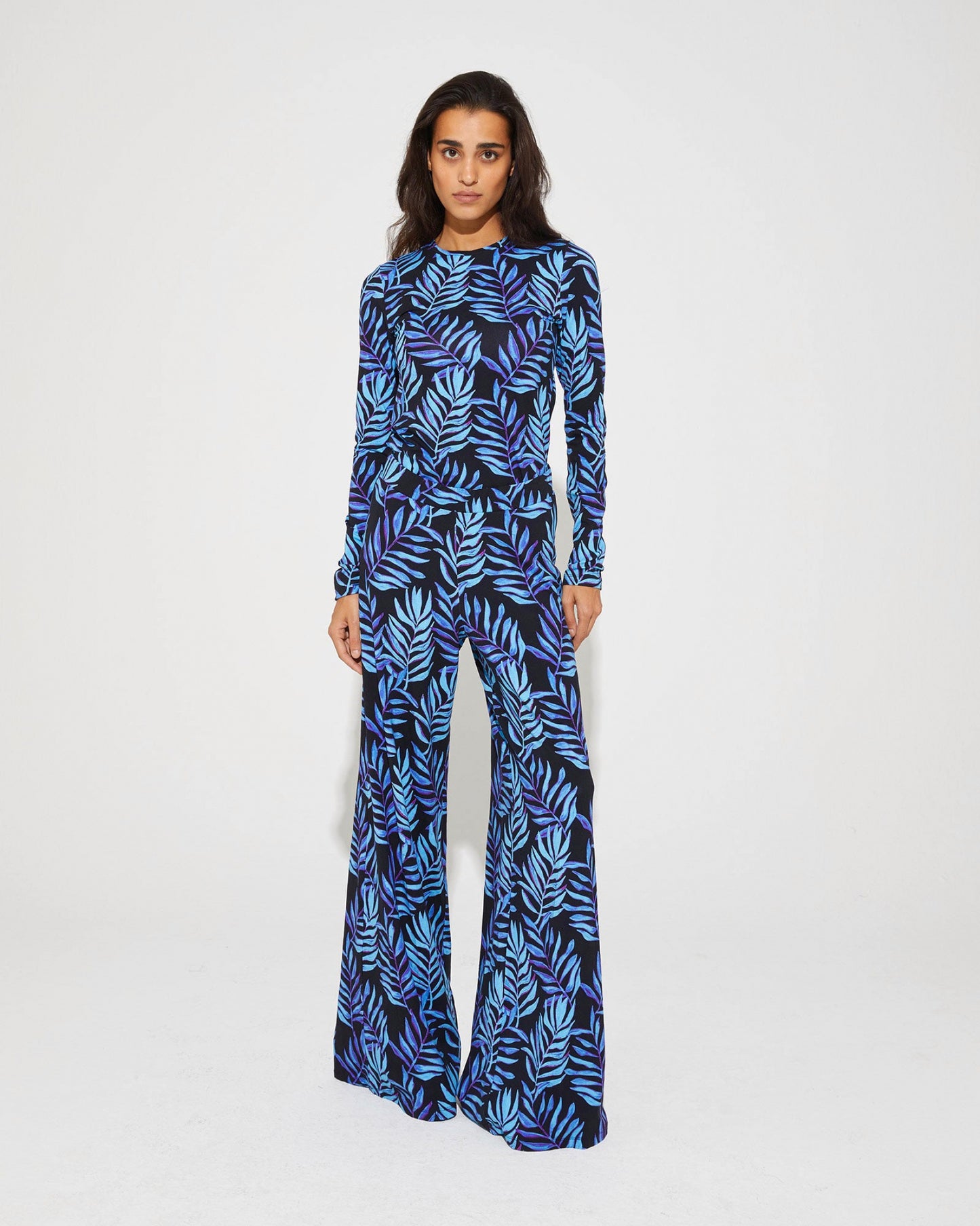Tais Longsleeve Top Blauw