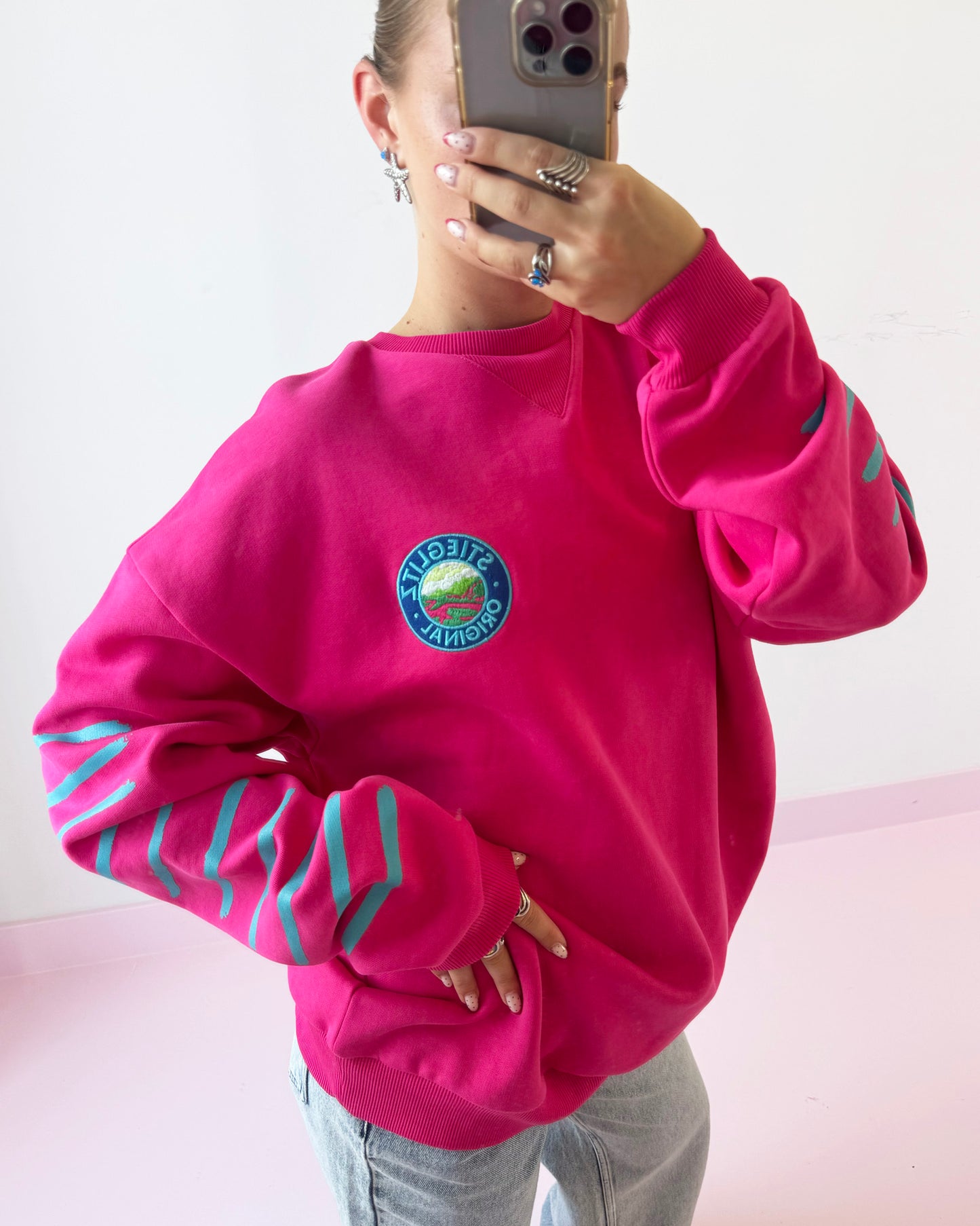 Treasure Room Sweater Patch | Pink