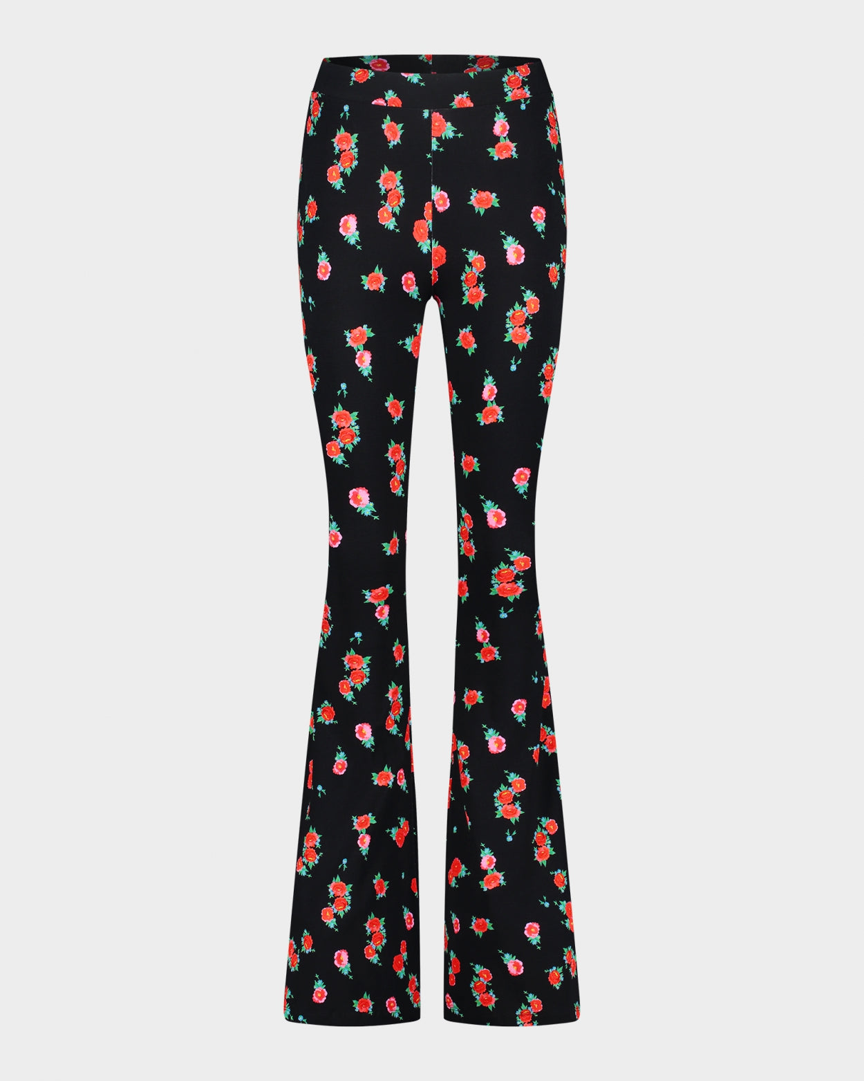 Violetta Flared Leggings | Black