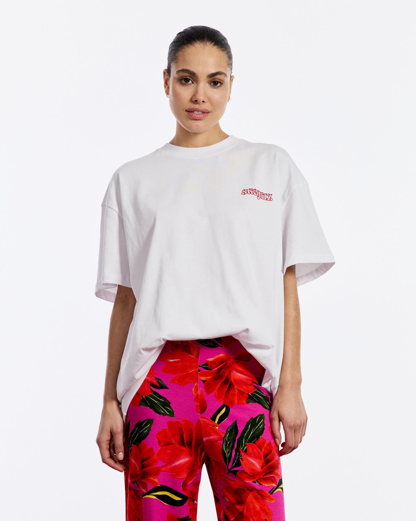 World Of Stieg Oversized T-shirt | White