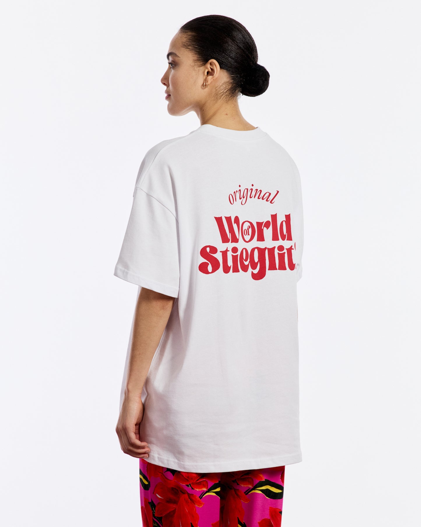 World Of Stieg Oversized T-shirt | White