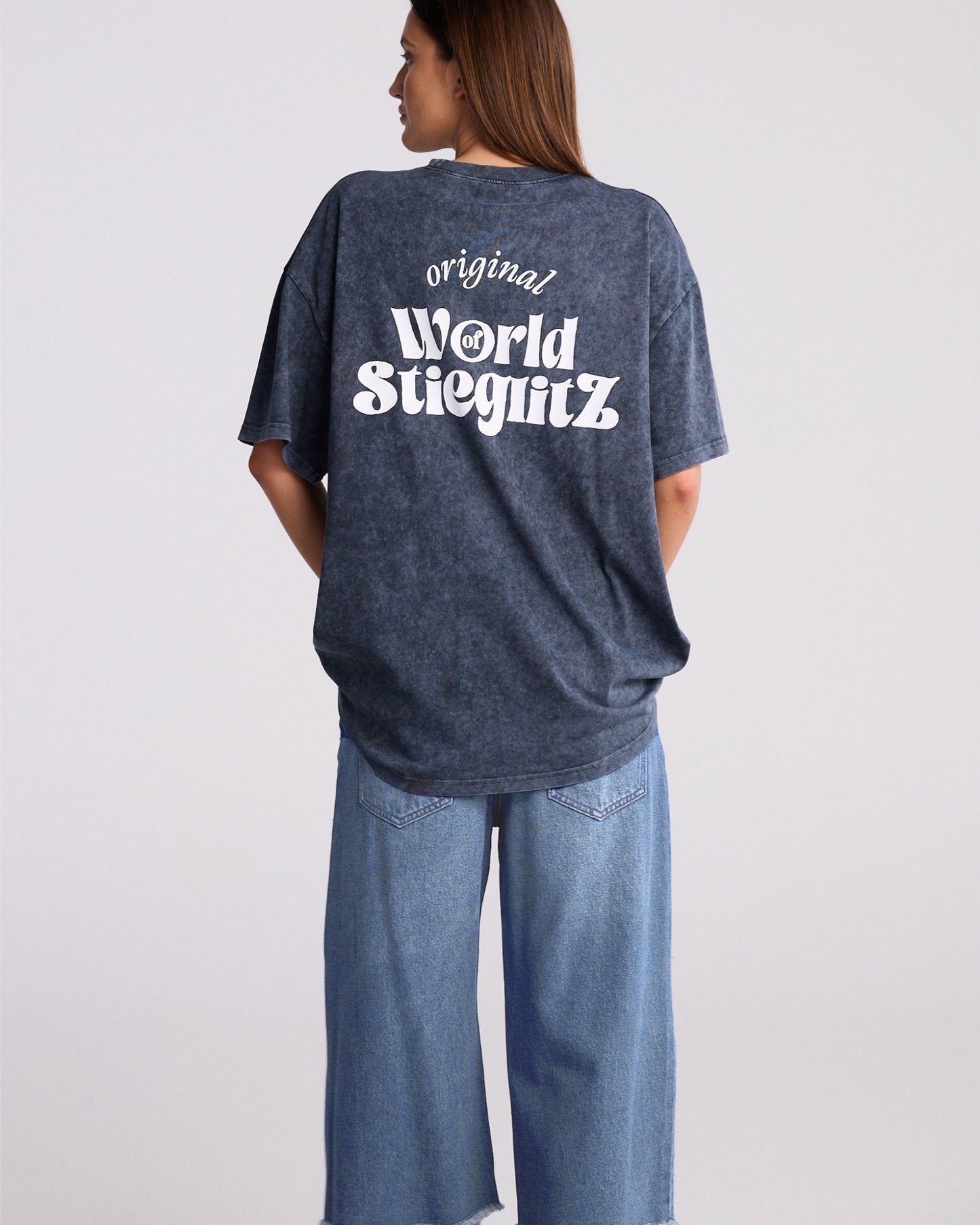 World of Stieg Oversized T-shirt | Black