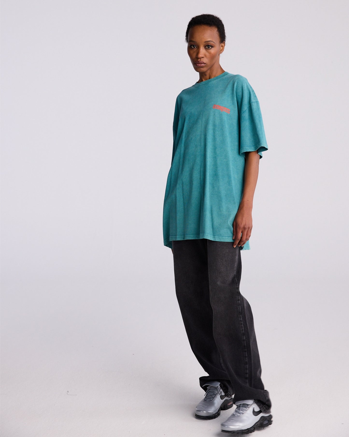 World of Stieg Oversized T-shirt | Green