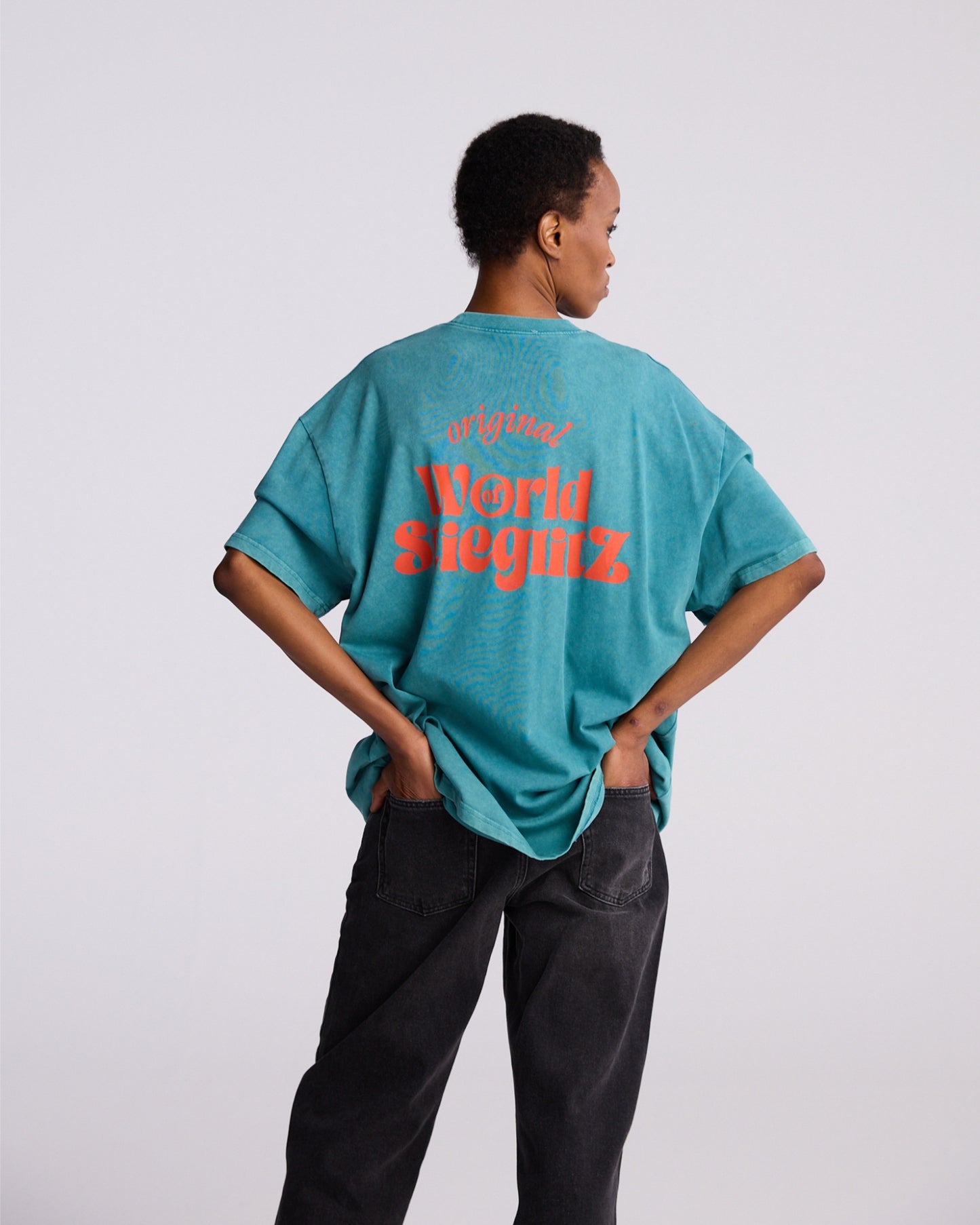 World of Stieg Oversized T-shirt | Green