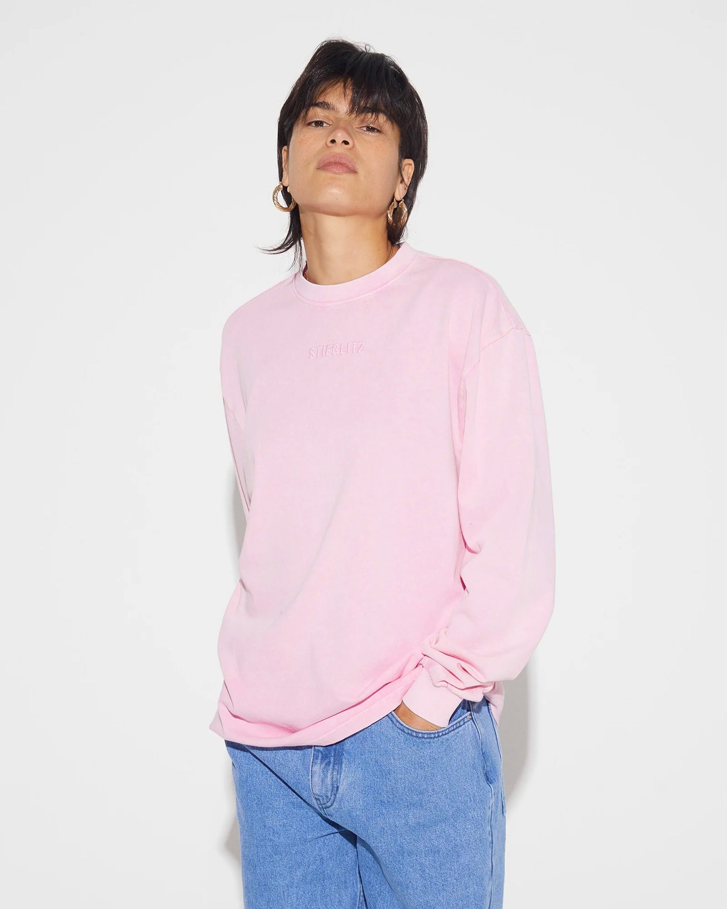 Worn Out Skate T-Shirt Pink