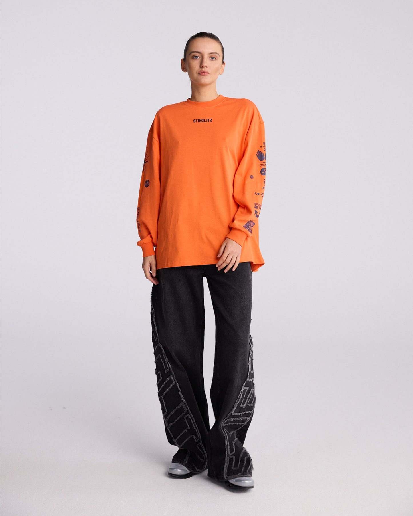 Xavi Skate Longsleeve | Orange