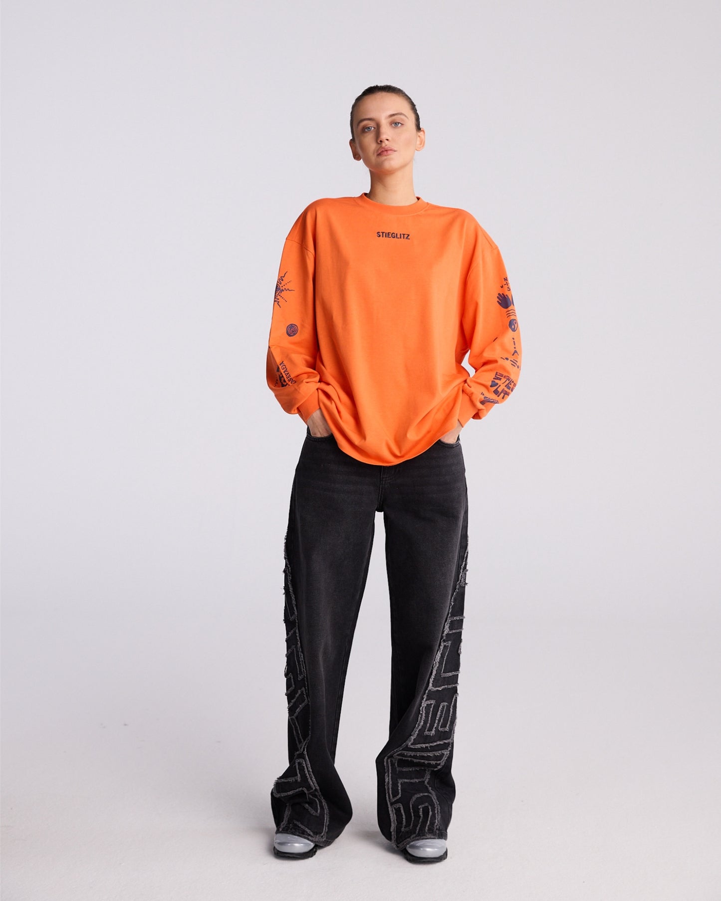 Xavi Skate Longsleeve | Orange