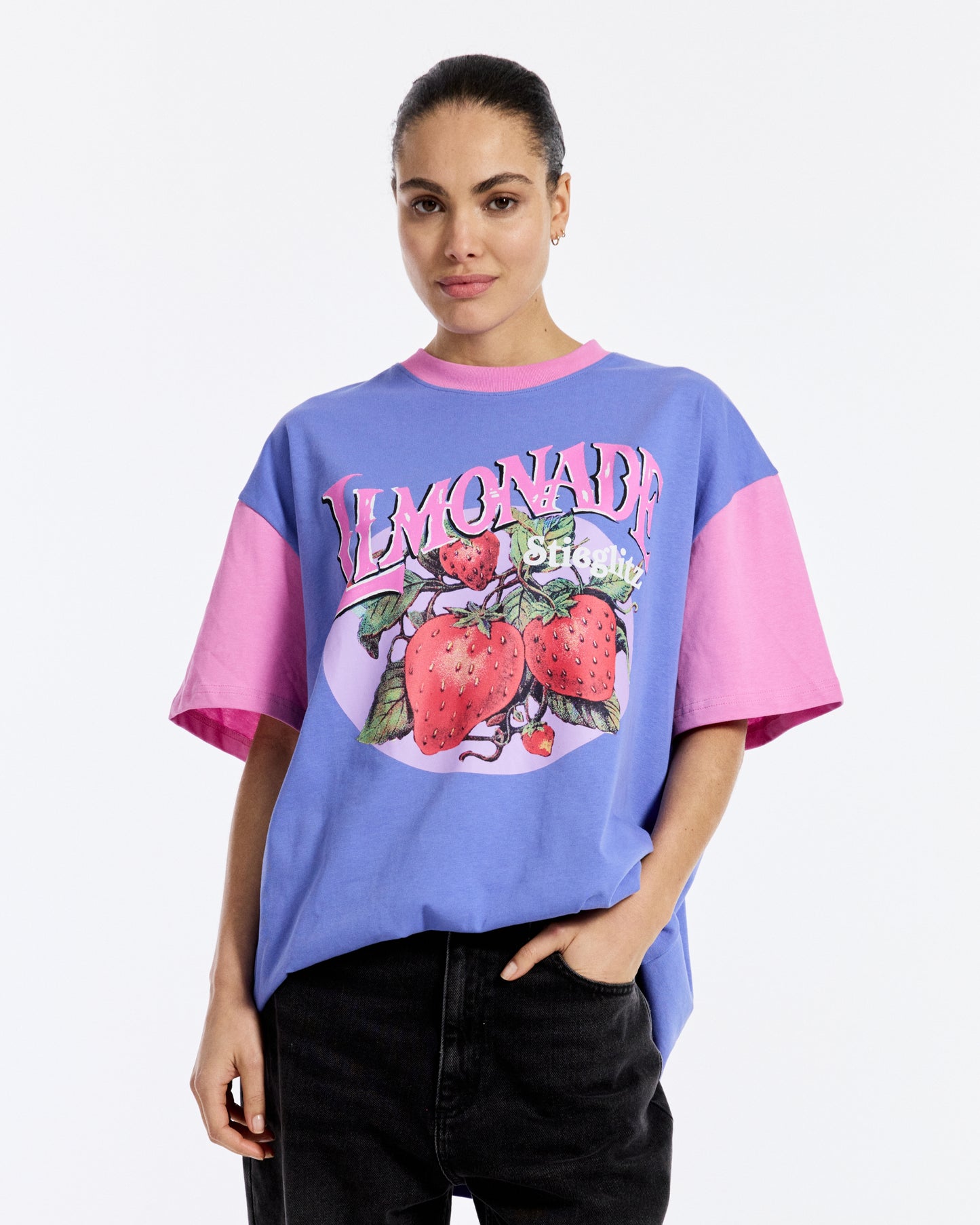 Yves Oversized T-shirt | Purple