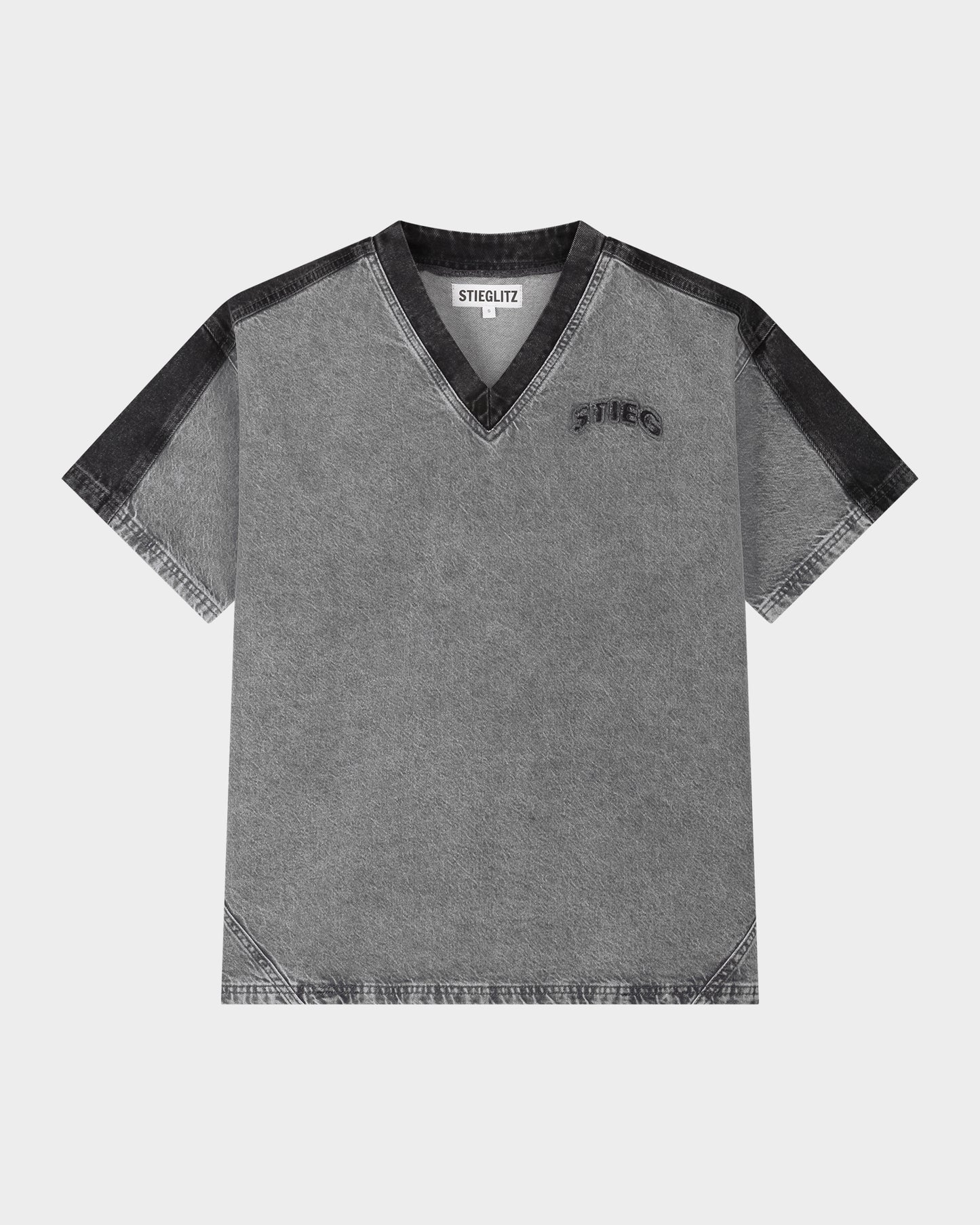 Zaphira Denim T-shirt | Grey