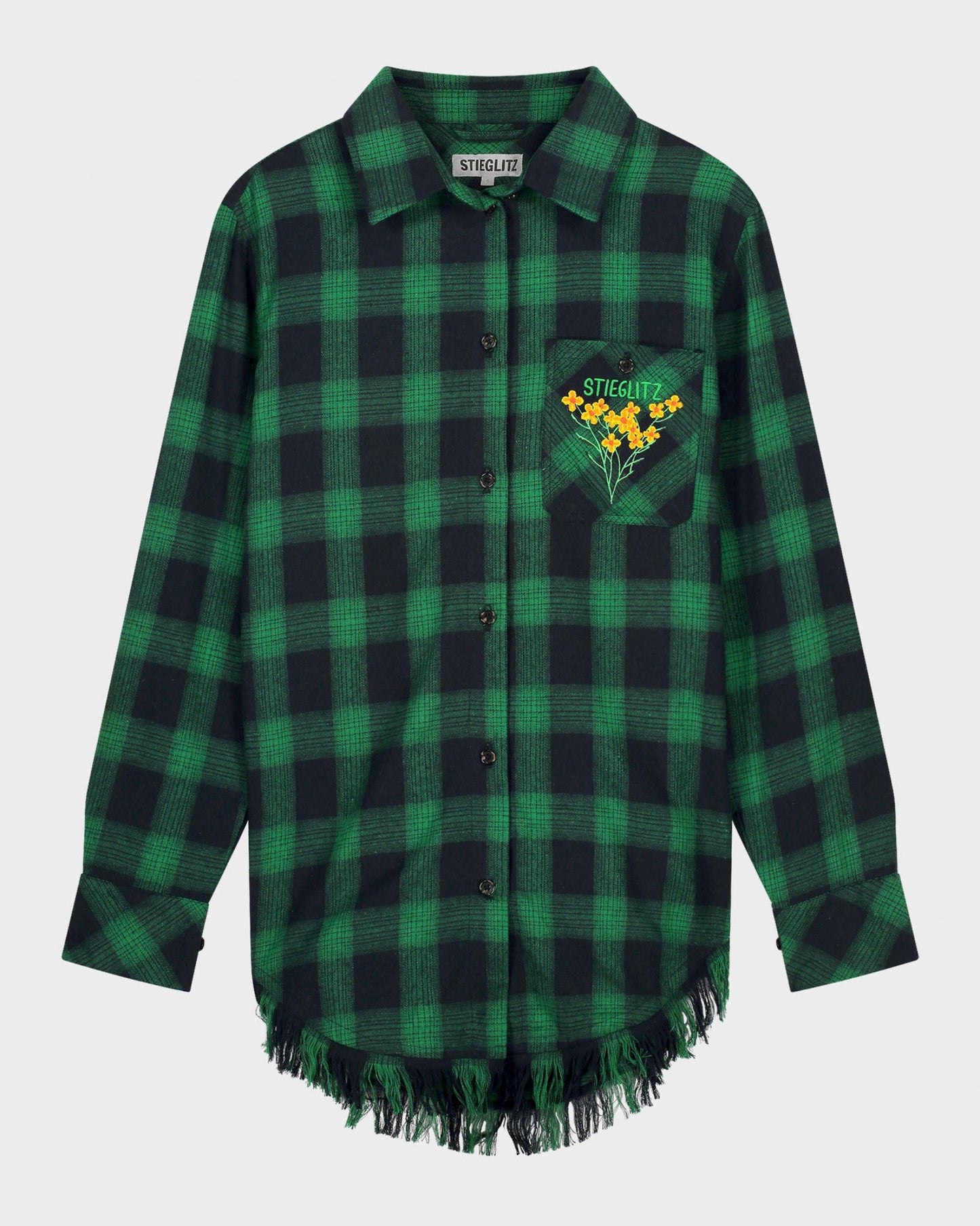 Ian Blouse Groen