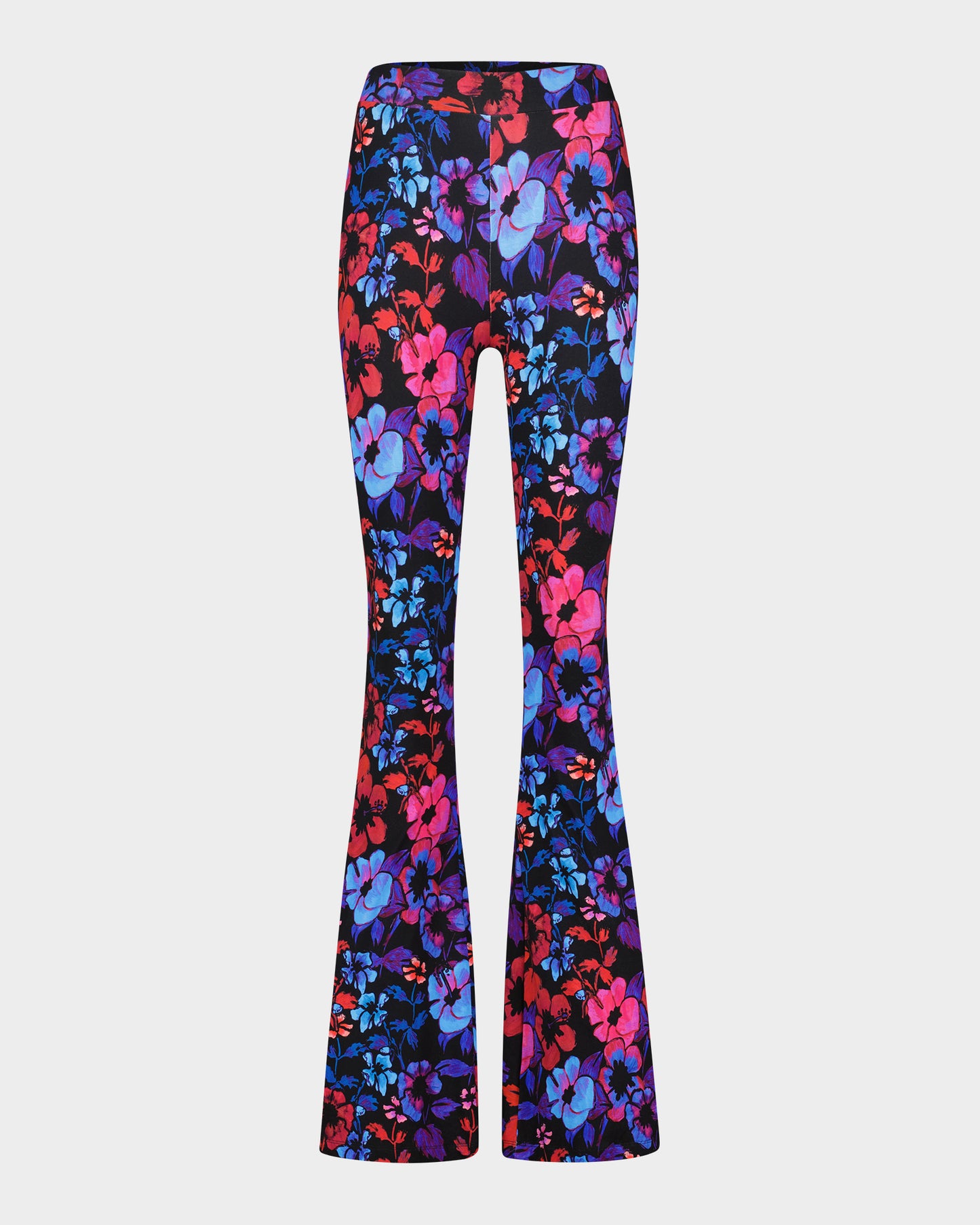 Iris Flared Broek Blauw