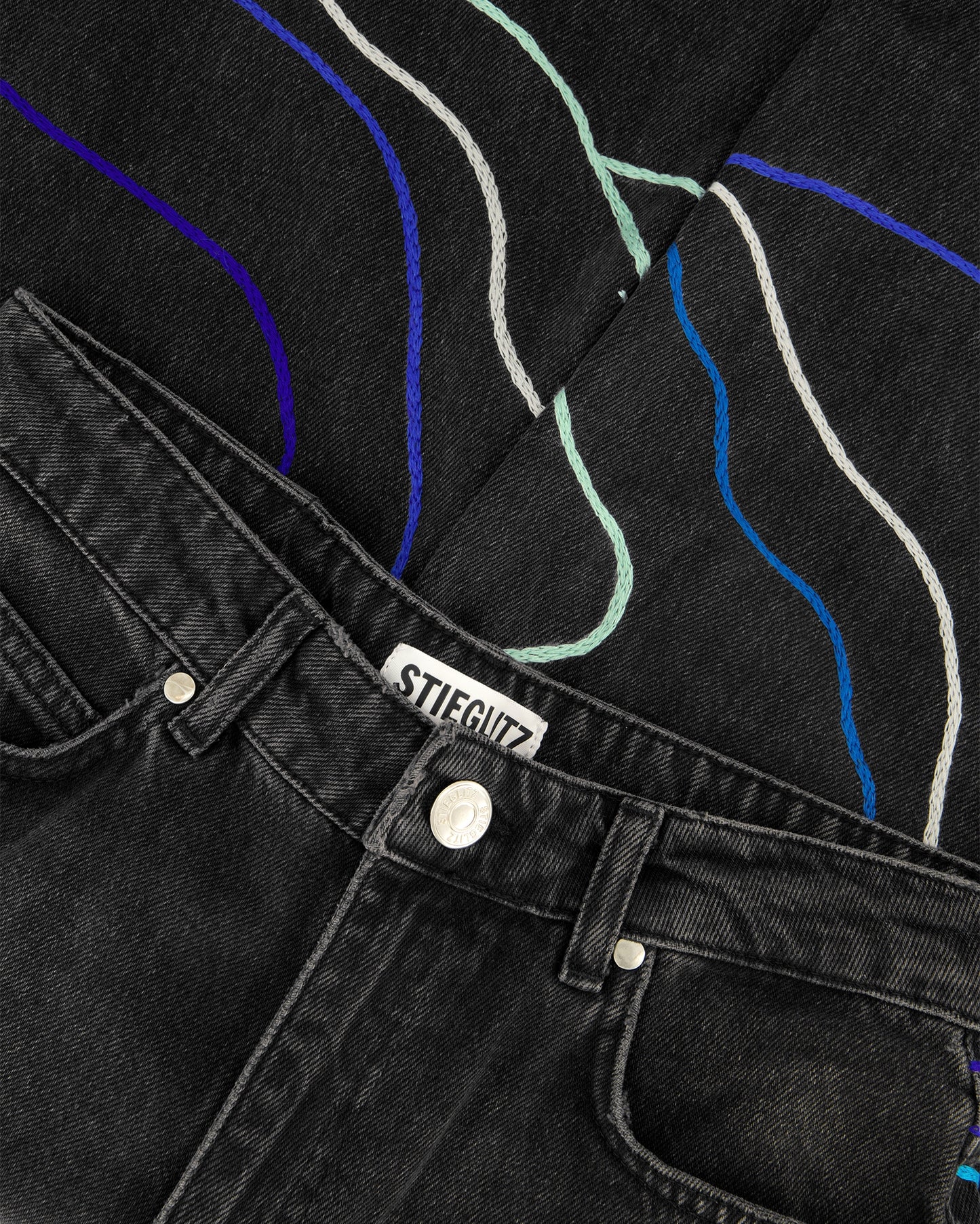 Stieglitz x Kilometre Holbox Island Jeans | Black