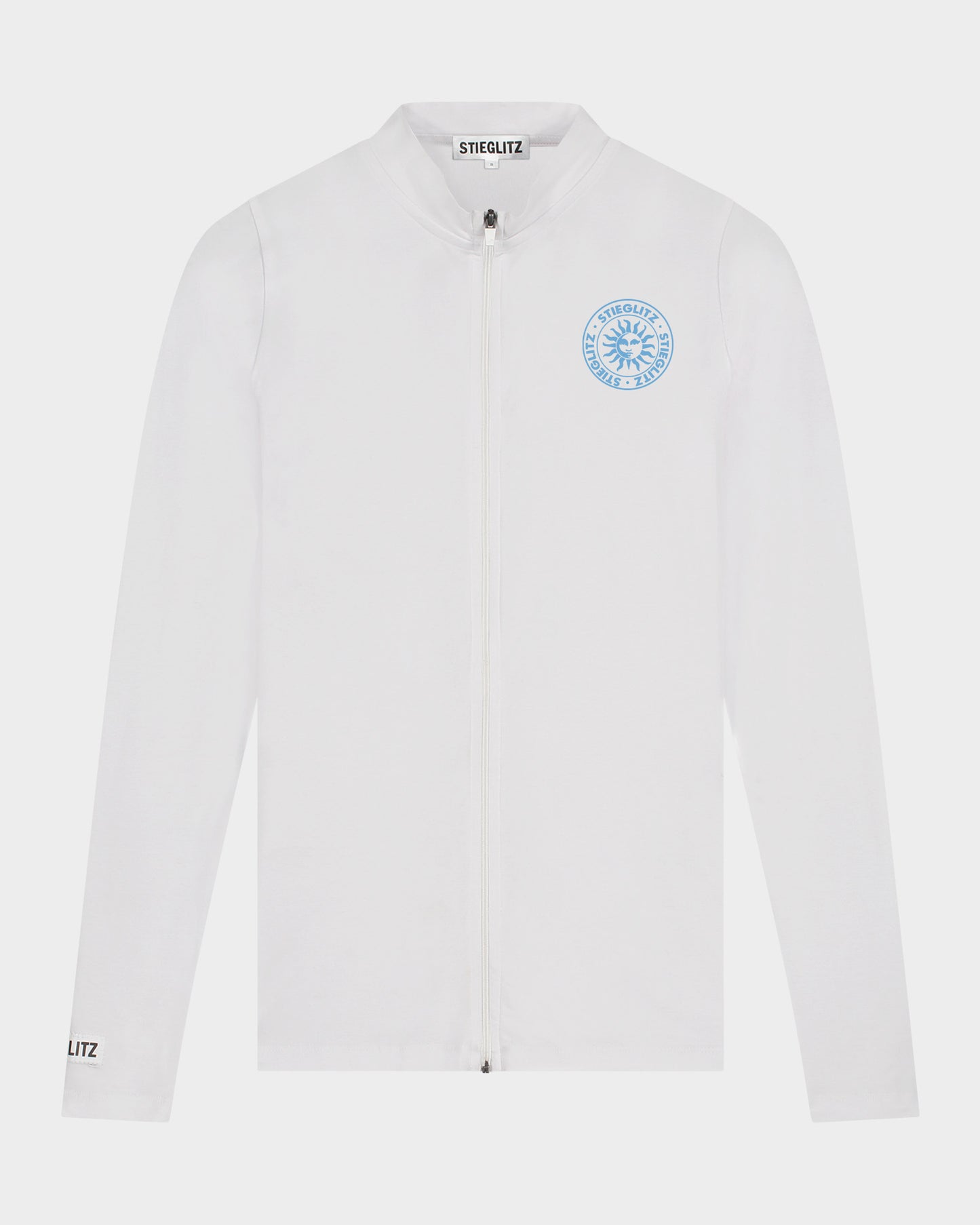 Treasure Room Zipped Longsleeve | White