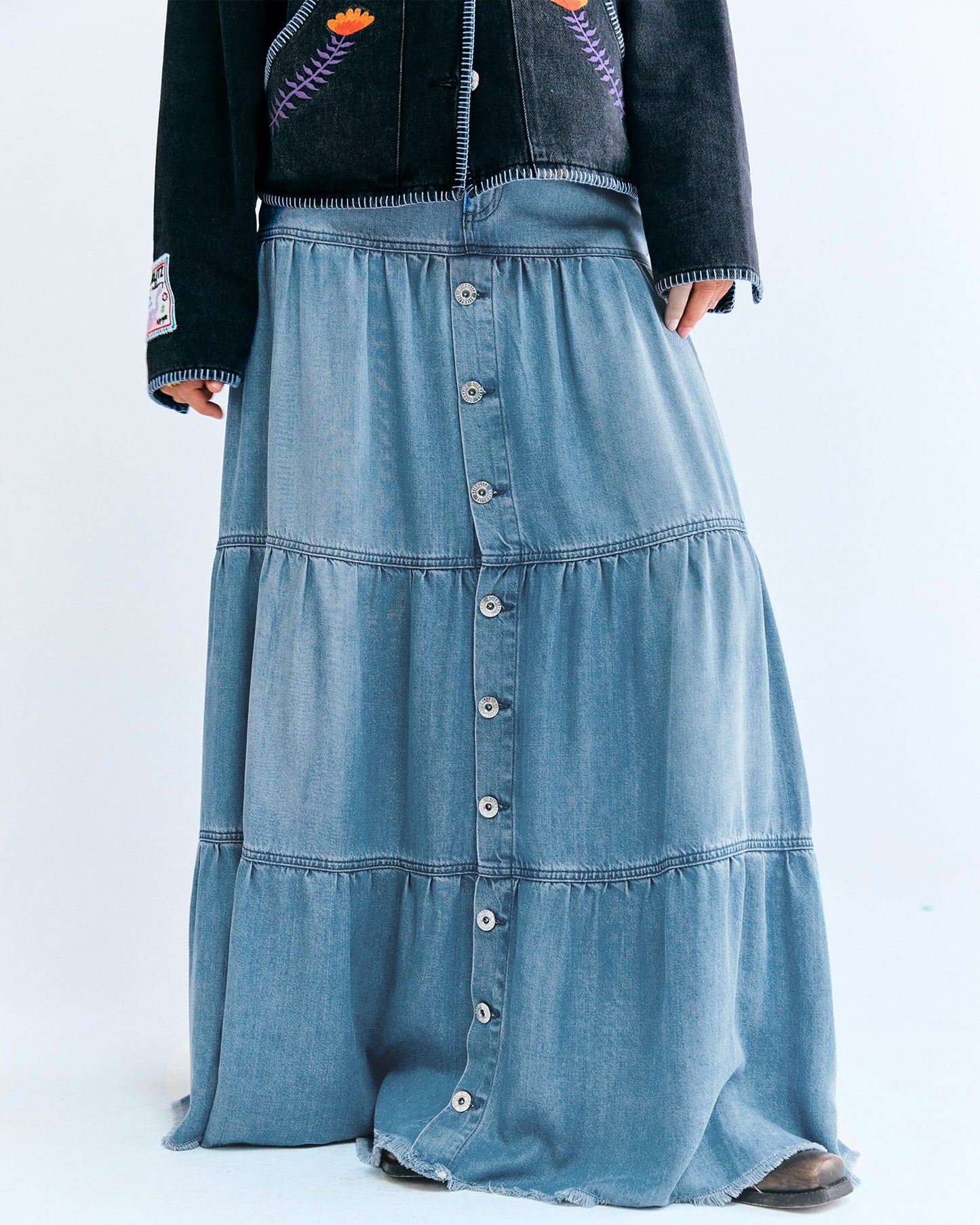 Tina Denim Rok | Blue
