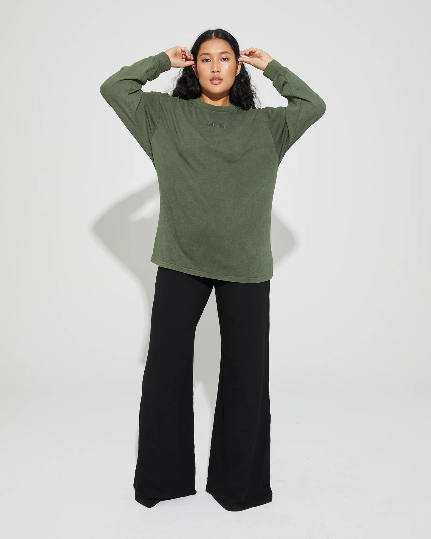 Worn Out Skate T-Shirt Green